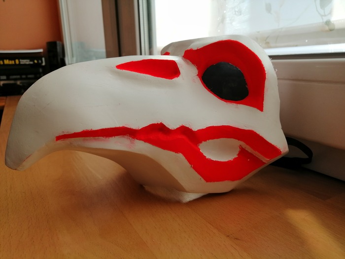 Plague Doctor Mask - My, Pepakura, With your own hands, Mask, Papercraft