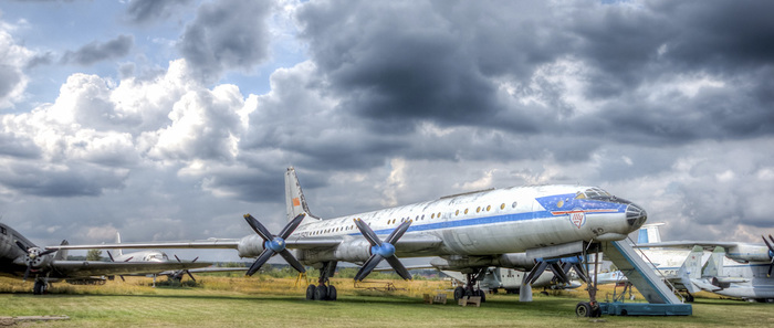 They don't make those anymore. Liner Tu-114 in Monino - My, Monino, Museum, Airplane, , Khrushchev, Video, Longpost, Nikita Khrushchev