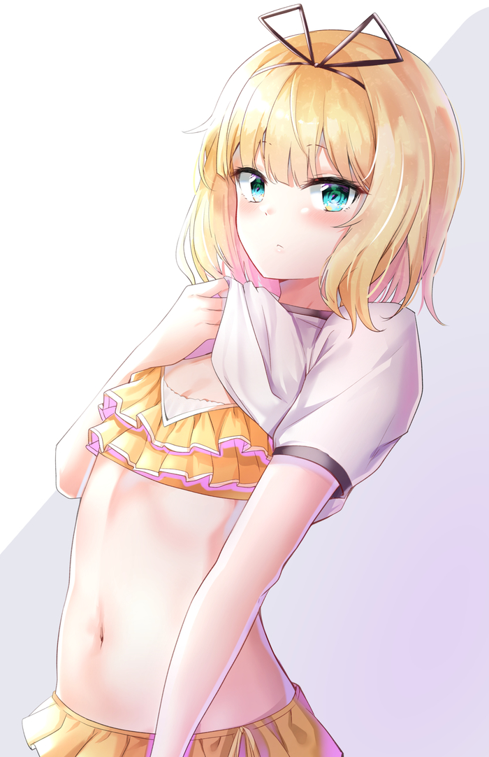 Anime Art - Kirima Sharo, , Anime art, Gochuumon wa usagi desu ka?