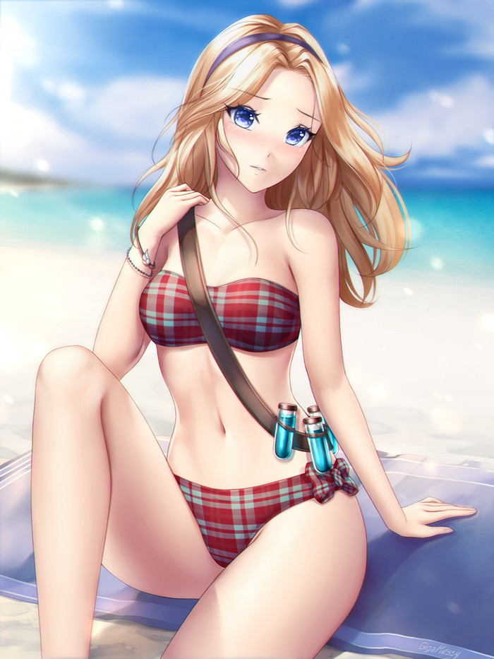 Swimsuit Lux - Deviantart, Art, Drawing, Anime art, Games, League of legends, Swimsuit