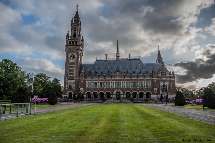 Peace Palace. - My, The photo, Holland, Hague, , Travels, Lock, Longpost, Netherlands (Holland)