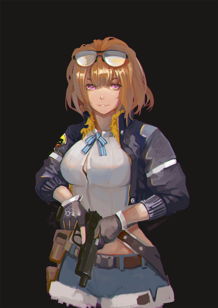 Grizzly MKV - Anime Art, Girls Frontline, Grizzly mkv