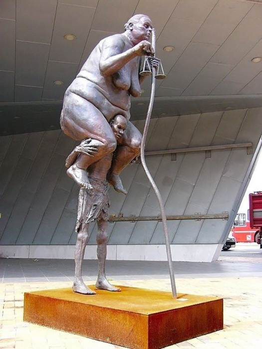 Art on the verge of a foul: 10 provocative statues, the meaning of which is not known to many - Modern Art, Meaning, Longpost, The statue, Sculpture