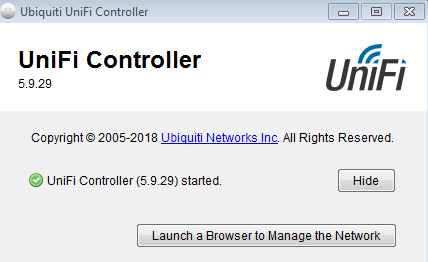 Unifi UAP controller did not start - My, Ubiquiti, Unifi