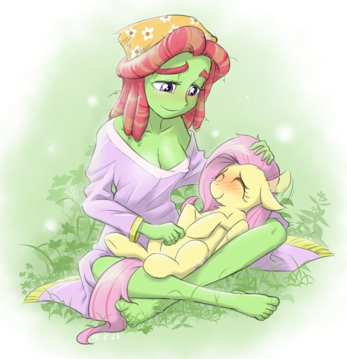 Healing - My little pony, Equestria girls, Tree Hugger, Fluttershy, Ta-Na