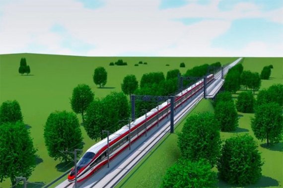 RZD developed the concept of the first Russian high-speed train - Russian Railways, A train, Concept, Moscow, Kazan, Longpost