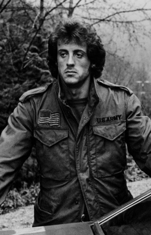 Photos from the filming of Rambo: First Blood 1982 - Filming, Longpost, Celebrities, Боевики, Rambo, Sylvester Stallone, Movies, The photo