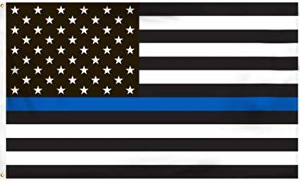 The thin blue line is the border of law and order. - My, Police, USA, law and order, Longpost
