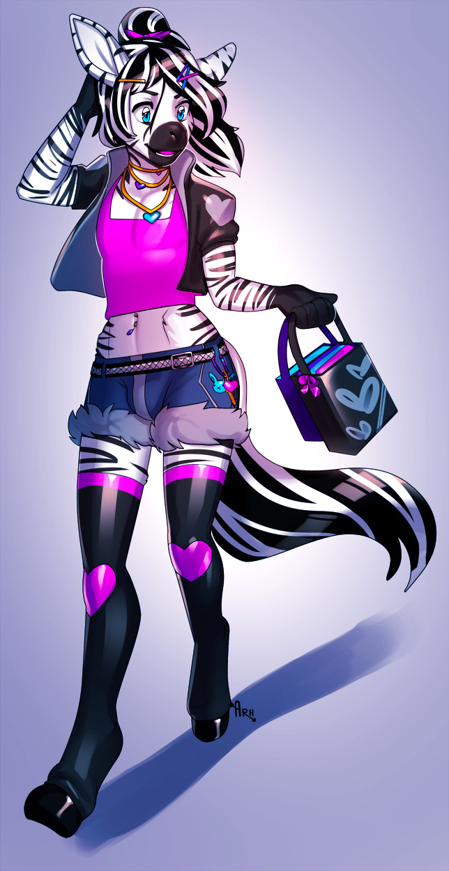 fun shopping - Furry, Its a trap!, Furry trap, Furry art, Furry Zebra, Femboy, Furry equidae