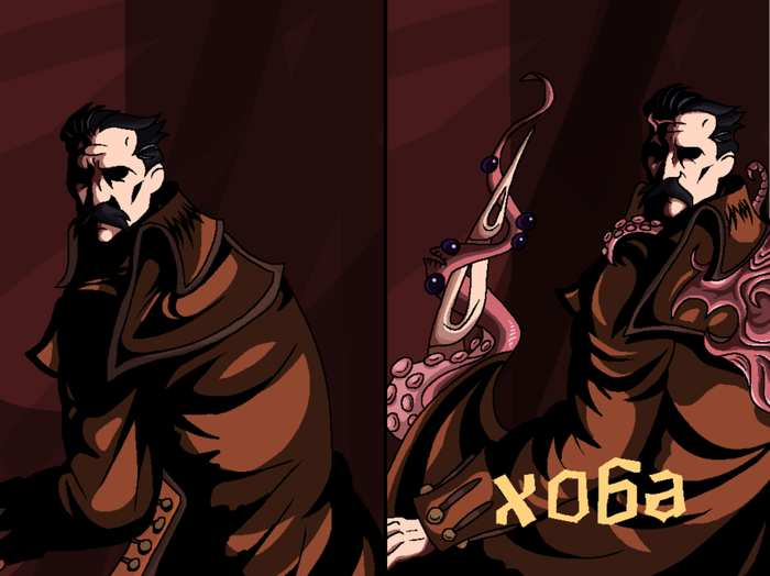 Предок забавляется.