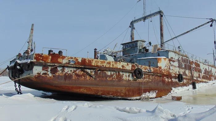 Kronstadt Marine Plant. abandoned ships - My, Urbanfact, Abandoned, Video, Longpost, Factory, Floating base