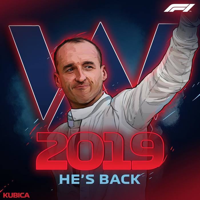 He's back - Formula 1, Robert Kubica