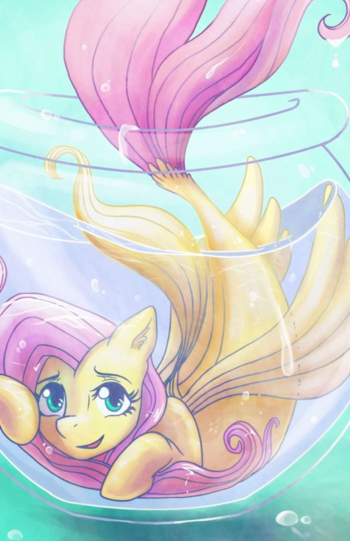 Рыбка - My Little Pony, Fluttershy, Seapony