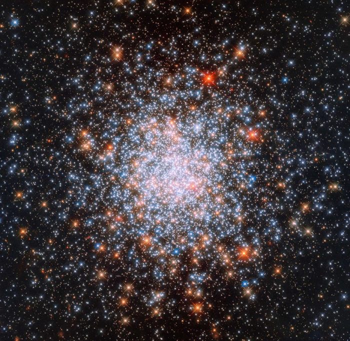 Hubble captures young, massive globular cluster NGC 1866 - My, Astronomy, Hubble telescope, Star Cluster