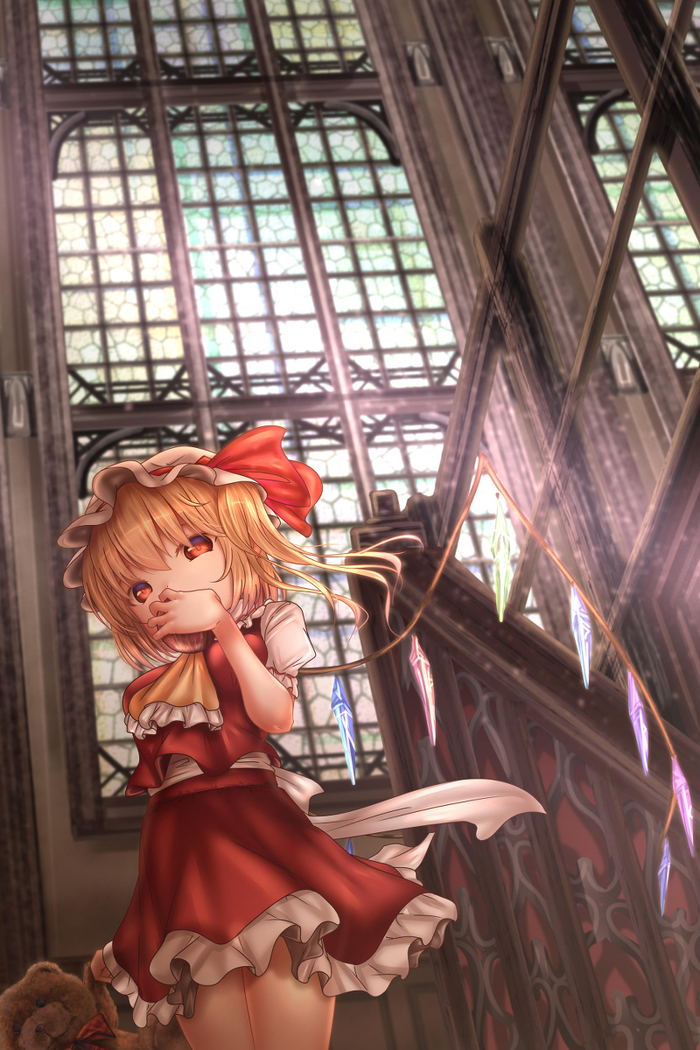 Flandre scarlet - Touhou, Anime art, Anime, Not anime, Flandre scarlet, 