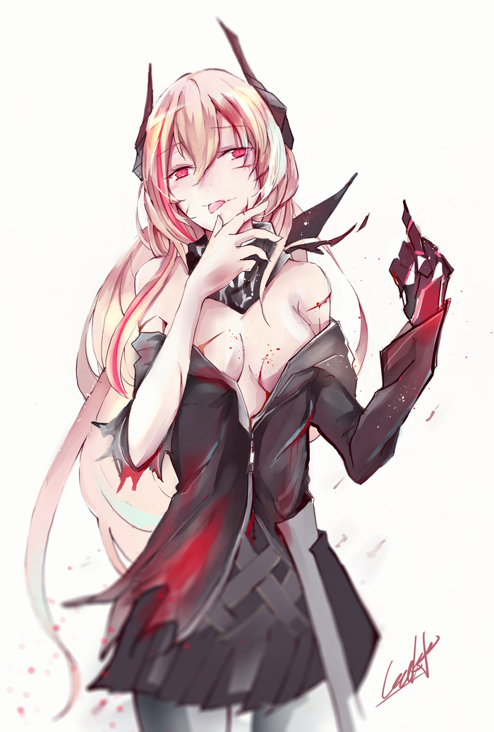 M4 Sopmod II - Anime art, Girls frontline, 