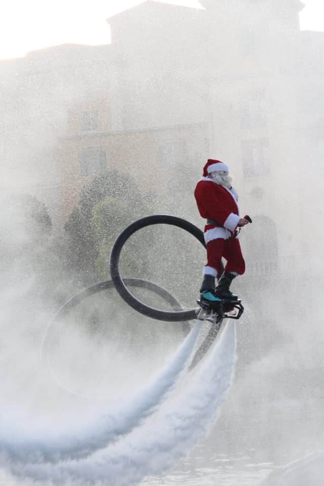 Unusual New Year's Eve Photos - New Year, , Flyboard, Diving, Unusual, Longpost