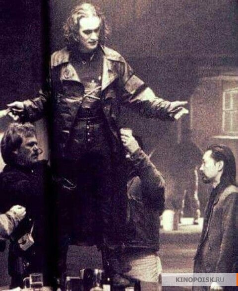 Photos from the filming of The Crow 1994 - The photo, Movies, Brandon Lee, Interesting, Crow, Longpost