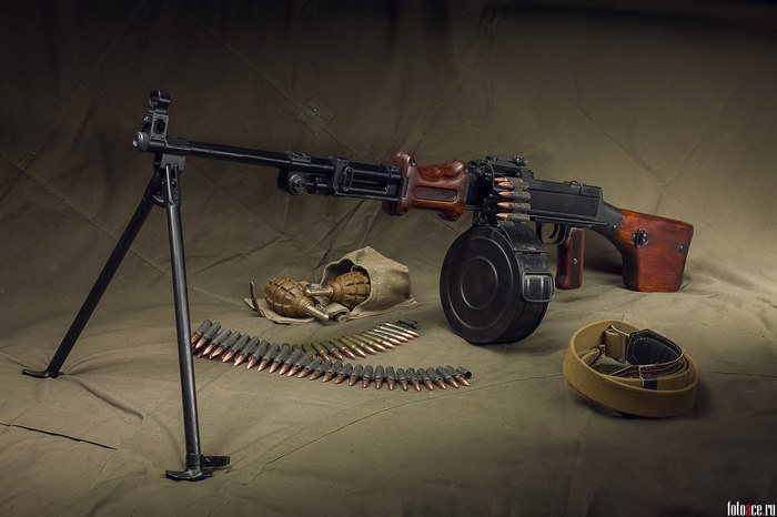 Photo session - machine gun RPD (GRAU 56-R-327) - Longpost, The photo, Manual, Machine gun, the USSR, , RAP, My