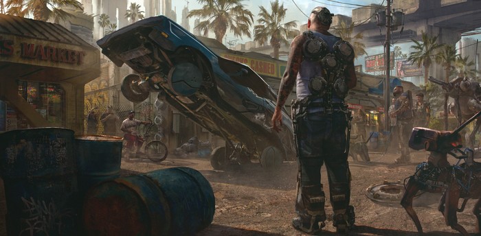 Lowrider - Art, Drawing, Cyberpunk, Lowrider, Los Angeles, Eddie Mendoza