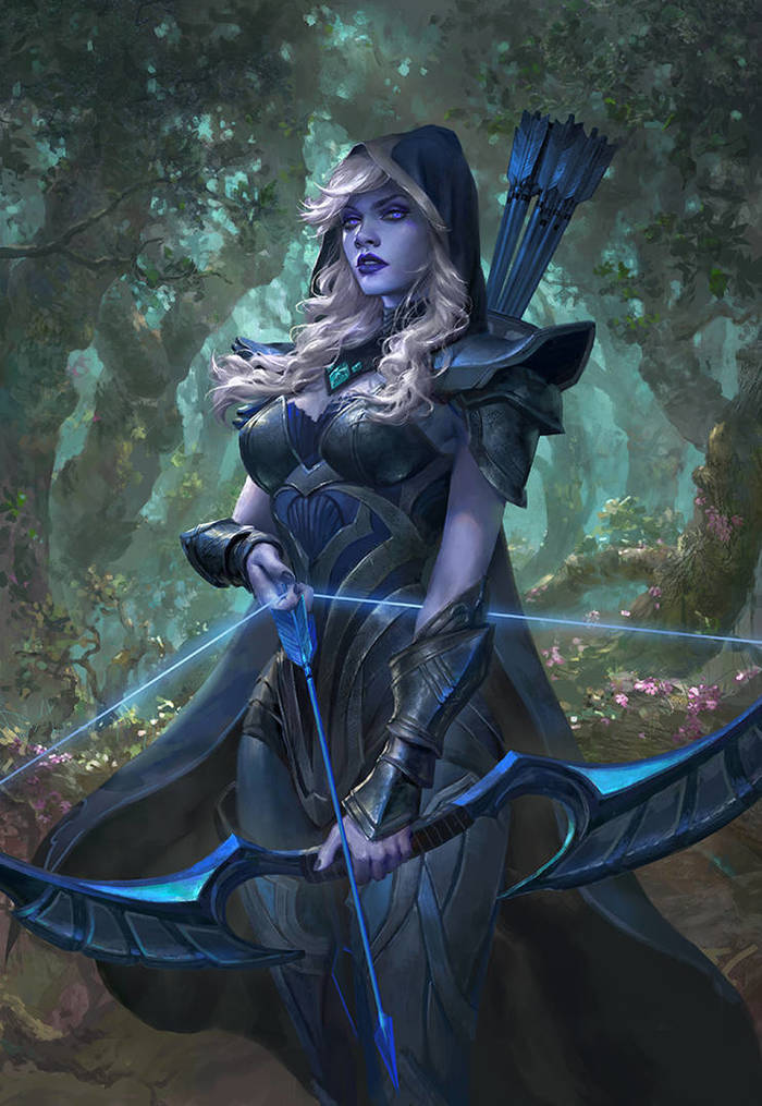 Drow Ranger DeviantArt, , , , Dota 2, Dopaprime