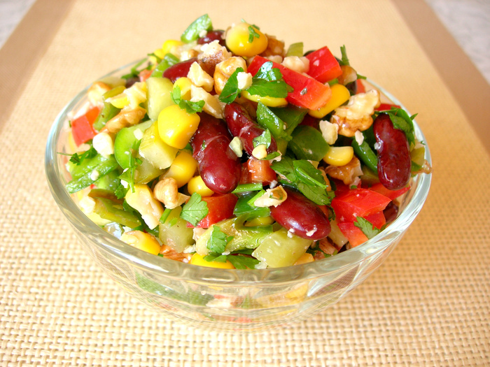 Salad Mazurka on the festive table - My, Salad, , Cooking, Food, Video, Recipe, Longpost