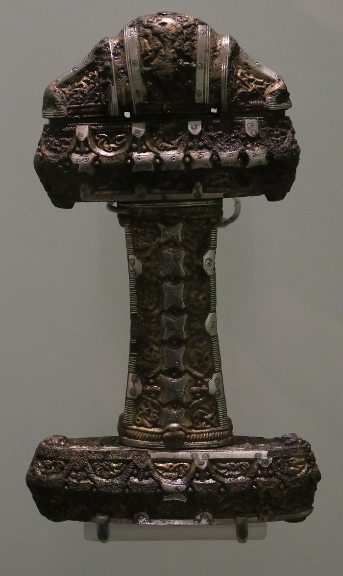 Hammer of Thor (10-11th century found in Scotland) - Викинги, Amulet, Thor's Hammer, Mjolnir