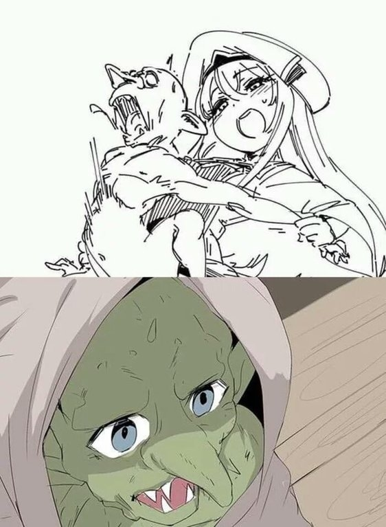 Best defense is attack. - Goblin slayer, Its a trap!, Anime, Anime art, Longpost