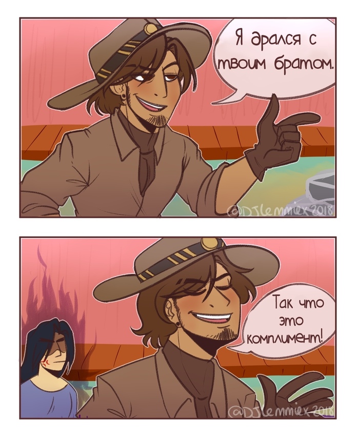      , Djlemmiex, Overwatch, Hanzo, Genji, McCree, 