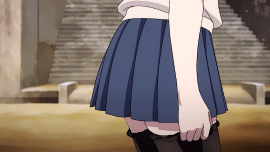 Mai Sakurajima - Anime, Rascal Does Not Dream of Bunny, Animation, Tights, GIF