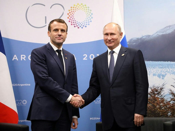 Putin and Macron discussed the situation in the Kerch Strait and Syria - news, France, Russia, Kerch Strait, Politics, G20, Emmanuel Macron, Vladimir Putin