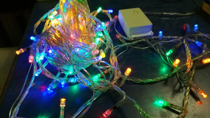 Reverse current of Chinese LEDs - Garland, My, Electricity, LEDs