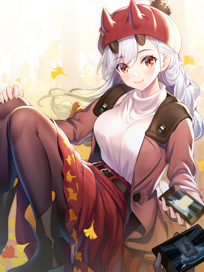 Tomoe Gozen - Tomoe Gozen, Fate Grand Order, Anime Art, Ginkgo biloba, Archer Inferno