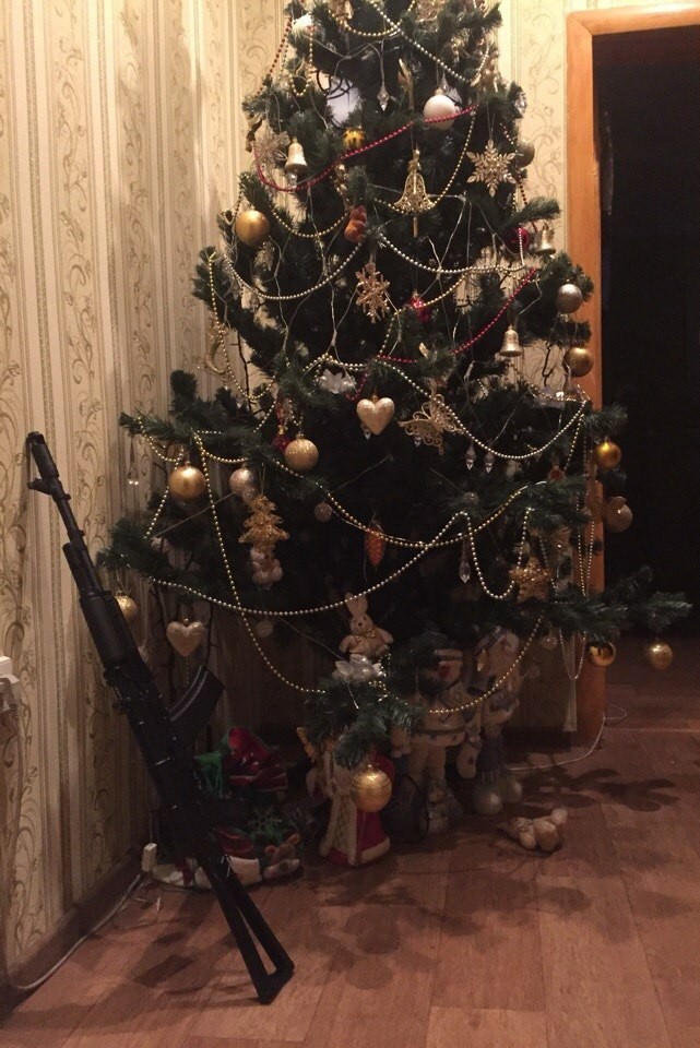 From Lugansk with love :) - My, New Year, Christmas tree, Holidays, Luhansk