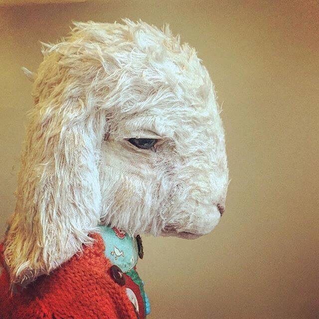 Artist Annie Montgomerie - Art, , Doll, Lamb