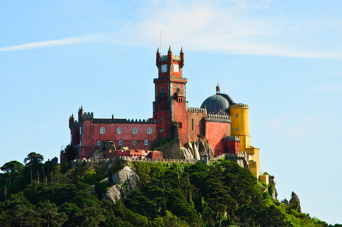 Portugal. Pena Palace. - Portugal, Sintra, , Architecture, Longpost