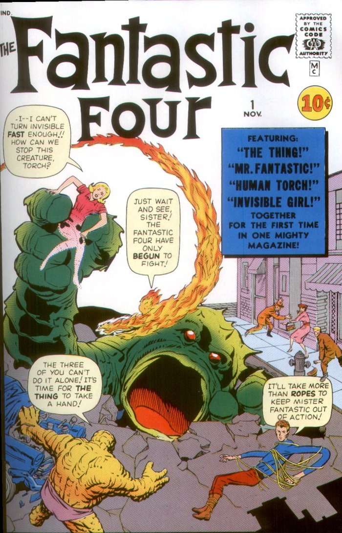 Погружаемся в комиксы: Fantastic Four #1-10 - Моё, Супергерои, Marvel, Фантастическая четвёрка, Доктор дум, Комиксы-Канон, Длиннопост