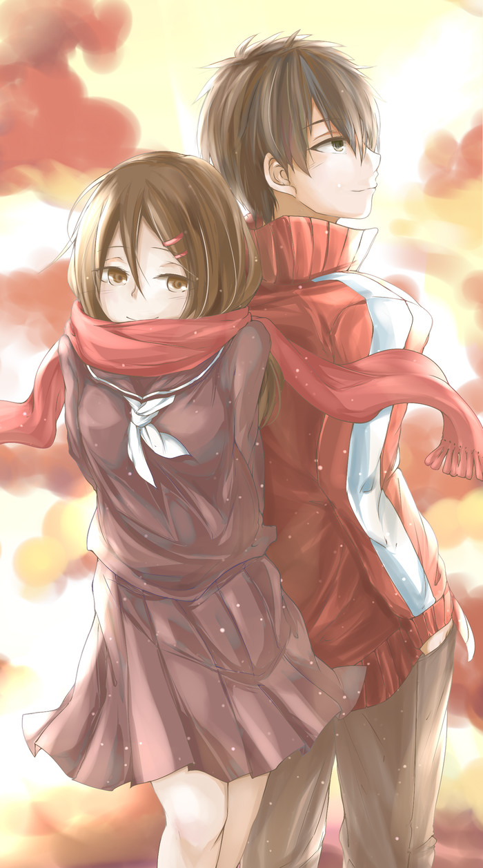 Ayano x Shintaro - Anime, Not anime, Anime art, Kagerou, Mekakucity Actors, , , 