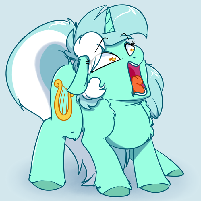 Screm Human Horse My Little Pony, Lyra Heartstrings, , Witchtaunter