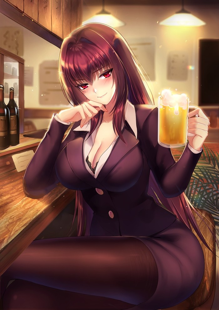 Anime Art , Anime Art, Fate Grand Order, Scathach