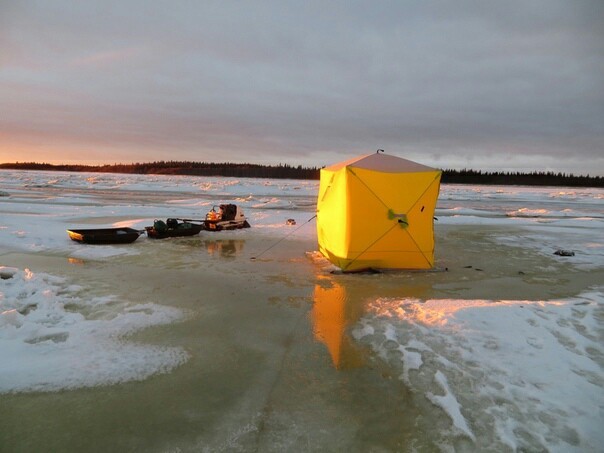 Fishing in Lud - Fishing, Winter, Ice