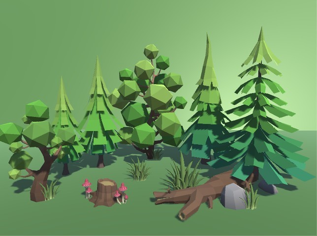 Choosing a play style - Gamedev, Low poly, 3D modeling, Longpost