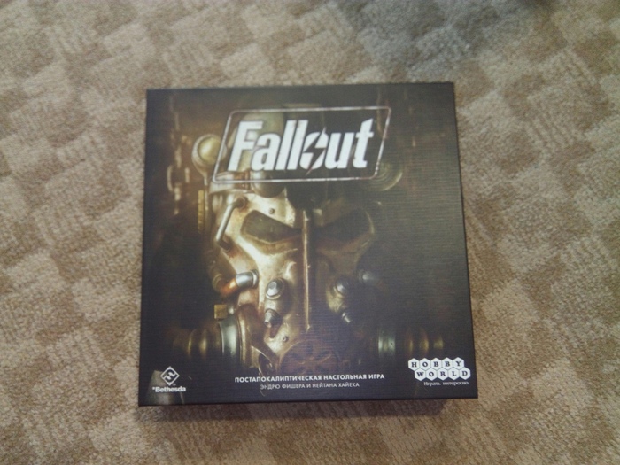 Fallout Board game. Mini review. - My, Board games, Longpost, , Overview, Bragging, Boasting