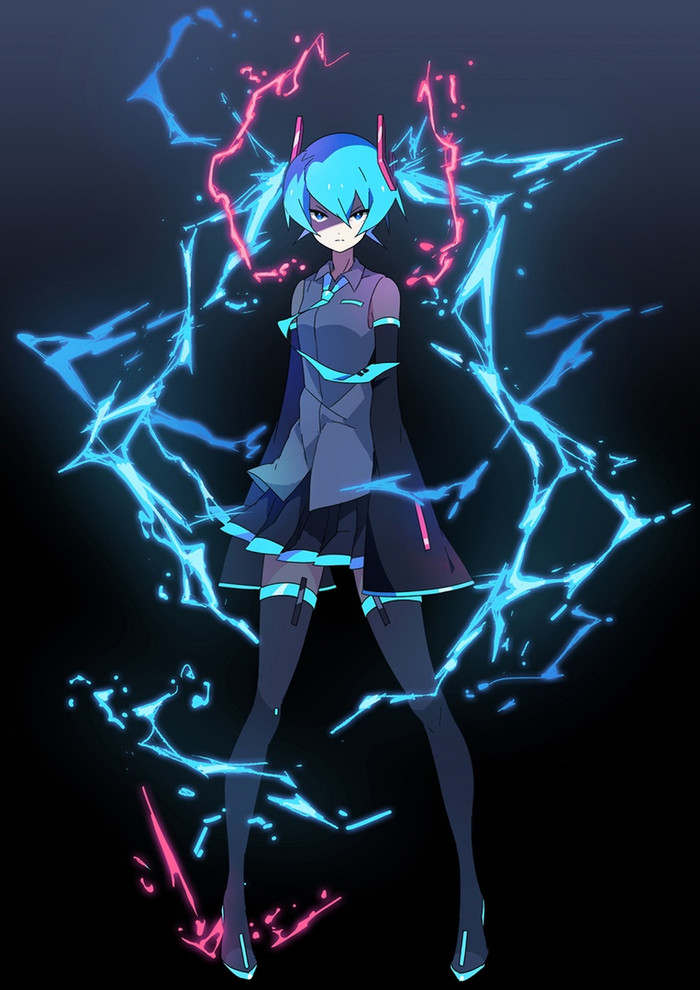 *Epic music* - Hatsune Miku, Anime, Anime art, Vocaloid, Not anime