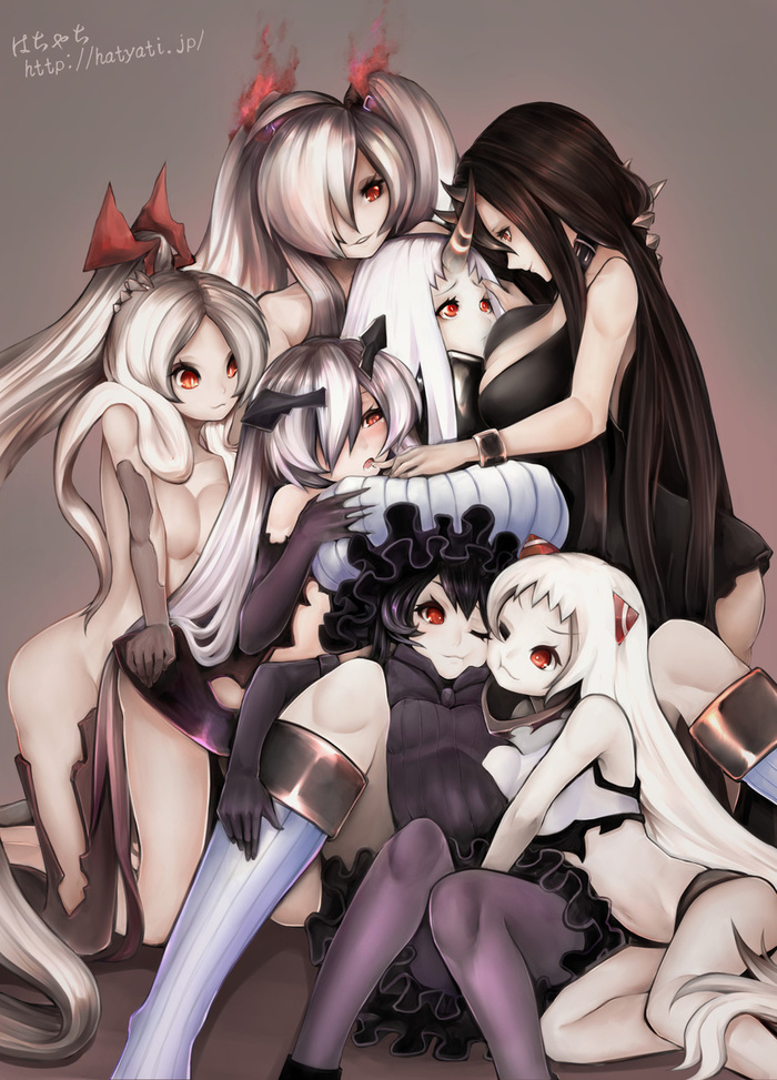 Strong deep hugs - NSFW, Kantai collection, Anime art, Etty, Anime, Art, Abyssal