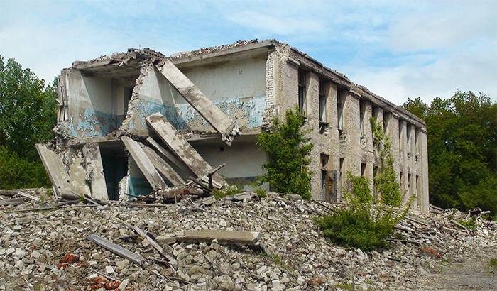 Ruined boarding school: the last excursion into the past - My, Abandoned, , Urbanfact, Longpost