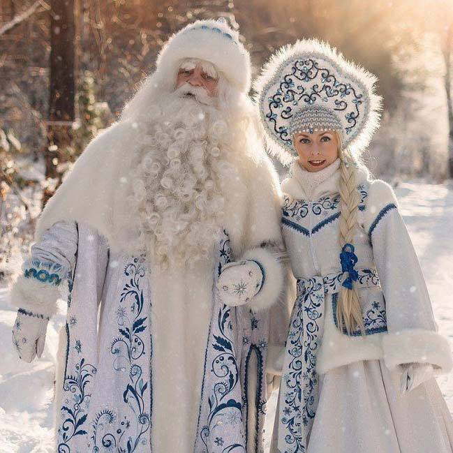 And no Santa Claus is needed on our land! - Father Frost, Snow Maiden, , beauty, Blocking ads