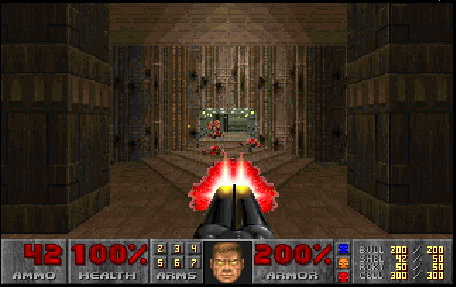 Doom II. Сетевые баталии. - Моё, Doom, Сетевая игра, Айтишники, Длиннопост