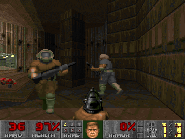 Doom II. Сетевые баталии. - Моё, Doom, Сетевая игра, Айтишники, Длиннопост