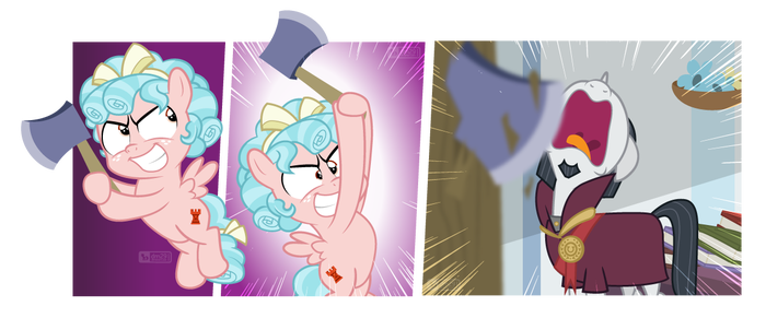 Here's Cozy! My Little Pony, Cozy Glow, Chancellor Neighsay, , ,   , Dm29,    
